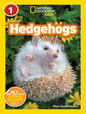 cover image of Hedgehogs